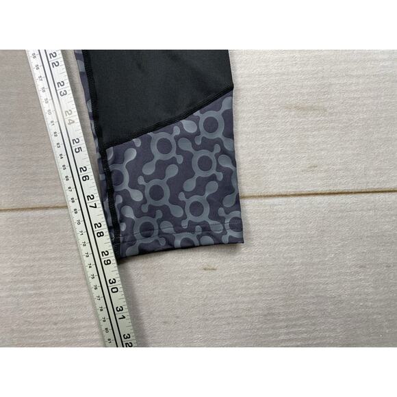 Orangetheory Fitness Leggings Womens XL Black Printed Pull On Workout Skinny - Picture 5 of 8